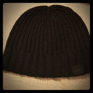 UGG Black Beanie. NWOT. One Size